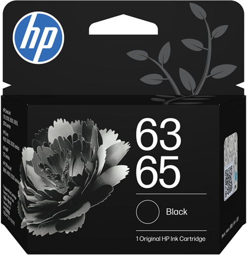 Genuine HP 63 Black Ink Cartridge (B7RT3AA) Genuine HP 63 Black Ink Cartridge (B7RT3AA)