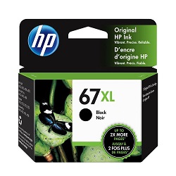 Genuine HP 67XL Black Ink Cartridge Genuine HP 67XL Black Ink Cartridge